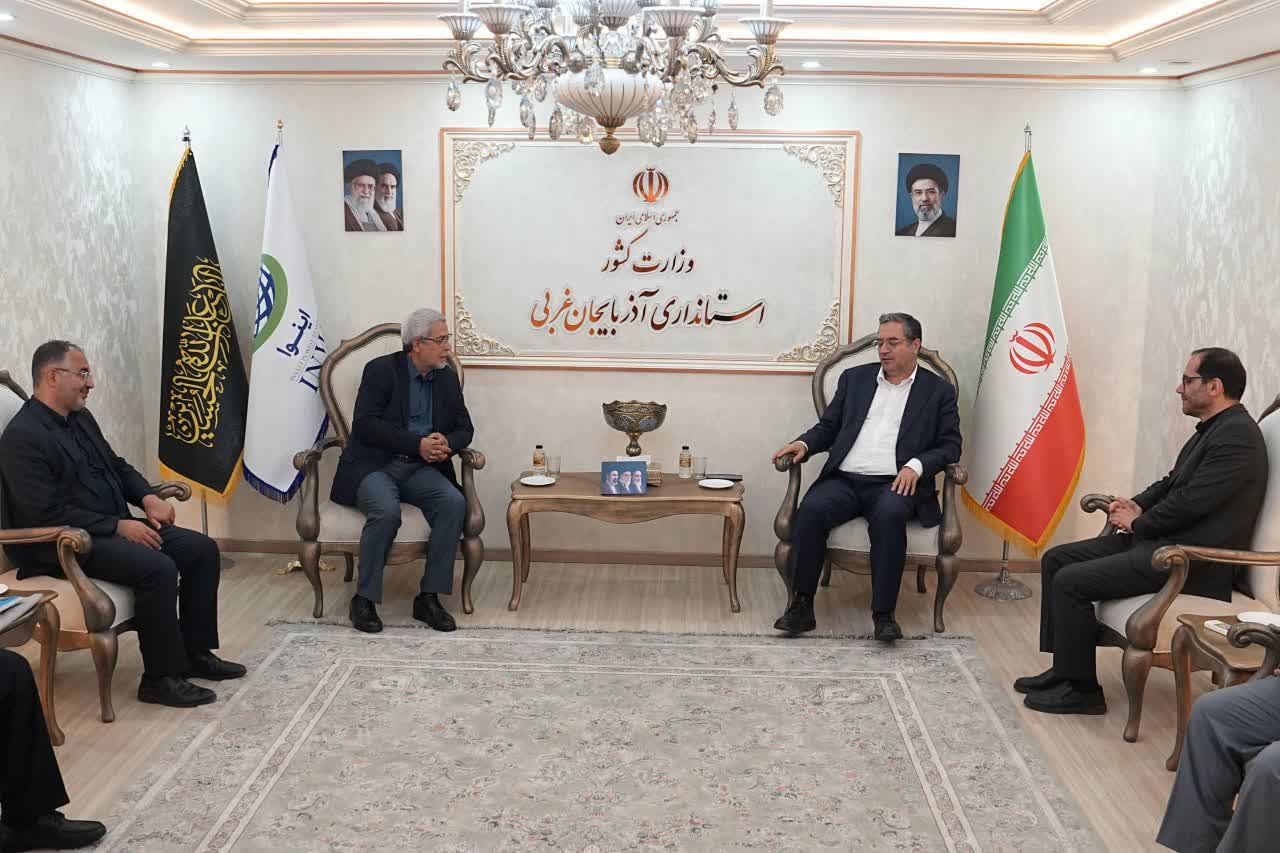 دیدار رئیس ستاد بازسازی عتبات عالیات با استاندار آذربایجانغربی + تصاویر