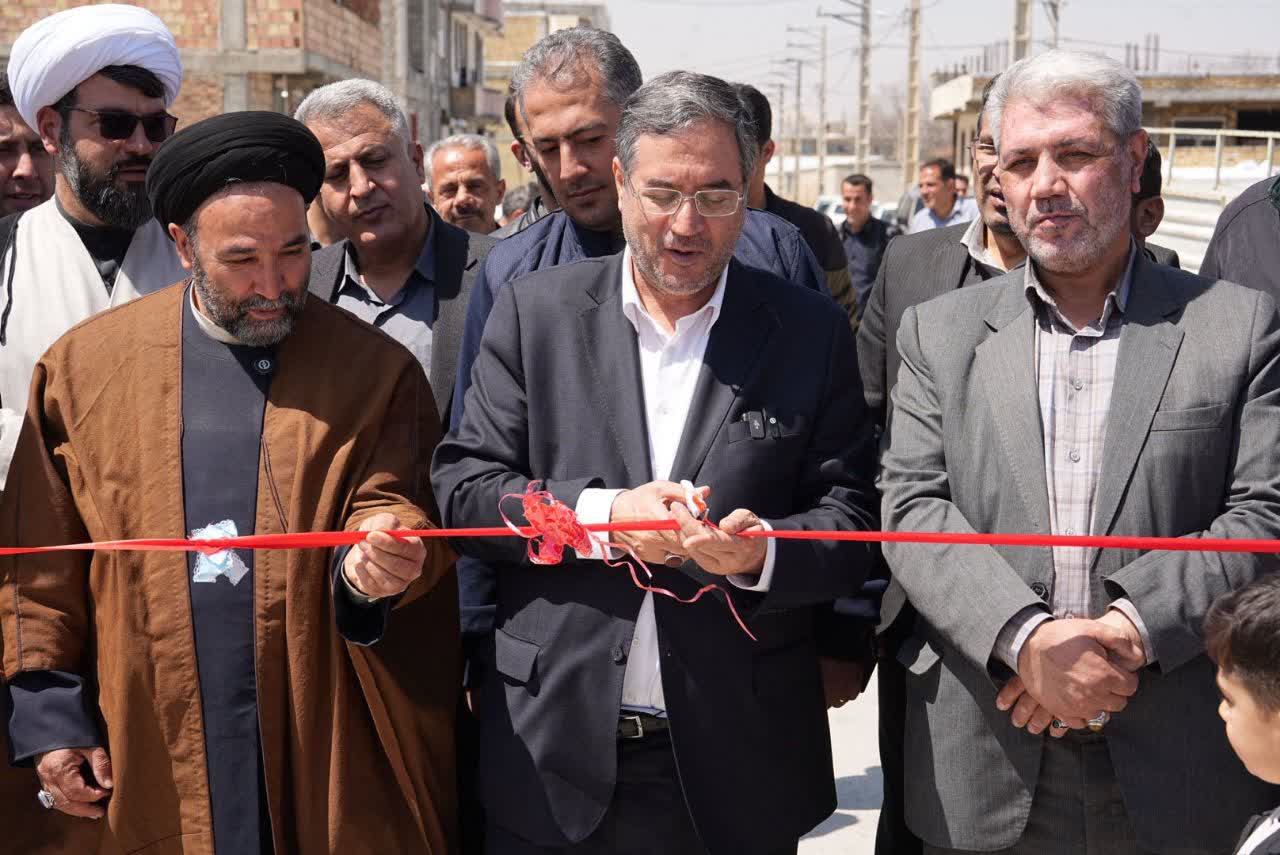 بهره‌برداری از پروژه‌های عمرانی روستایی شهرستان ارومیه + تصاویر