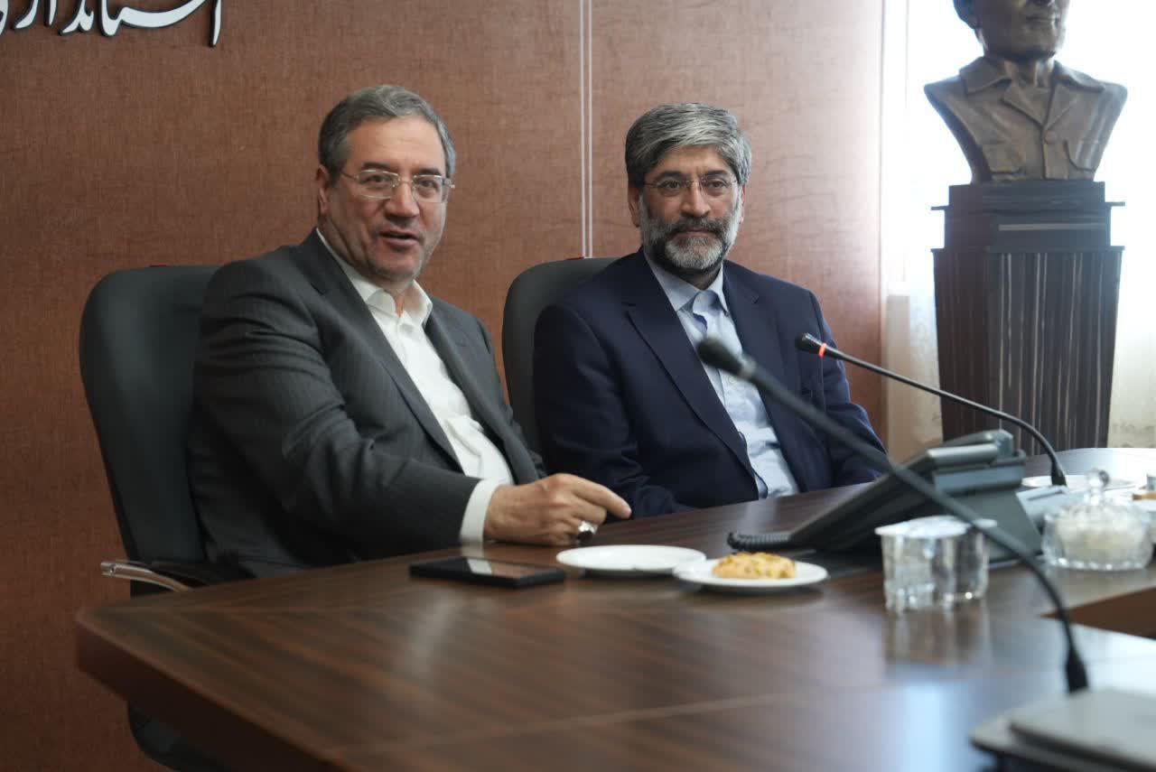 دیدار رئیس کل دادگستری استان با استاندار آذربایجانغربی + تصاویر