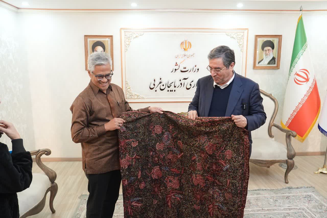 دیدار سفیر اندونزی در ایران با استاندار آذربایجان‌غربی + تصاویر