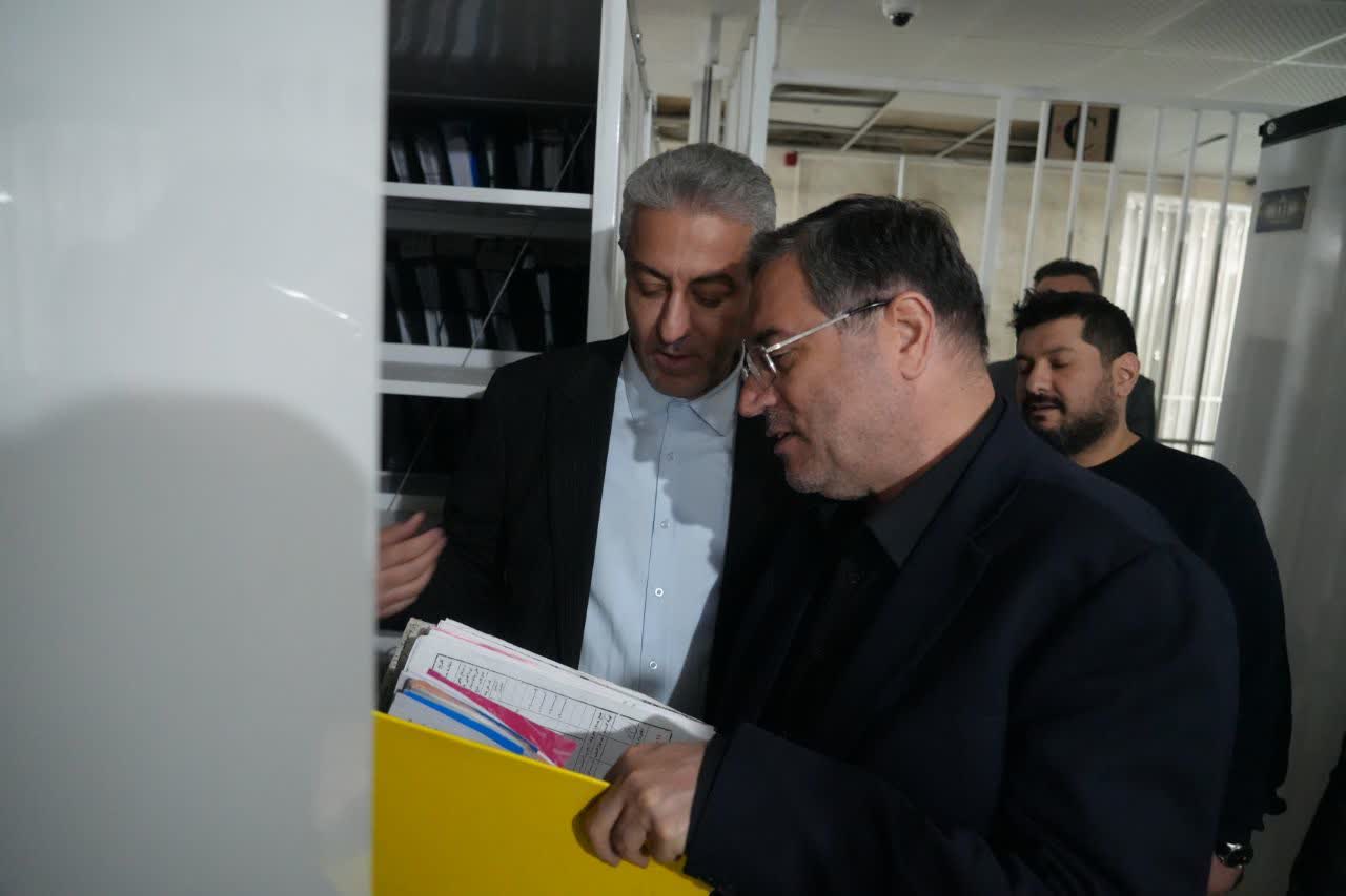 بازدید استاندار آذربایجان‌غربی از روند خدمت‌رسانی اداره کل راه و شهرسازی استان