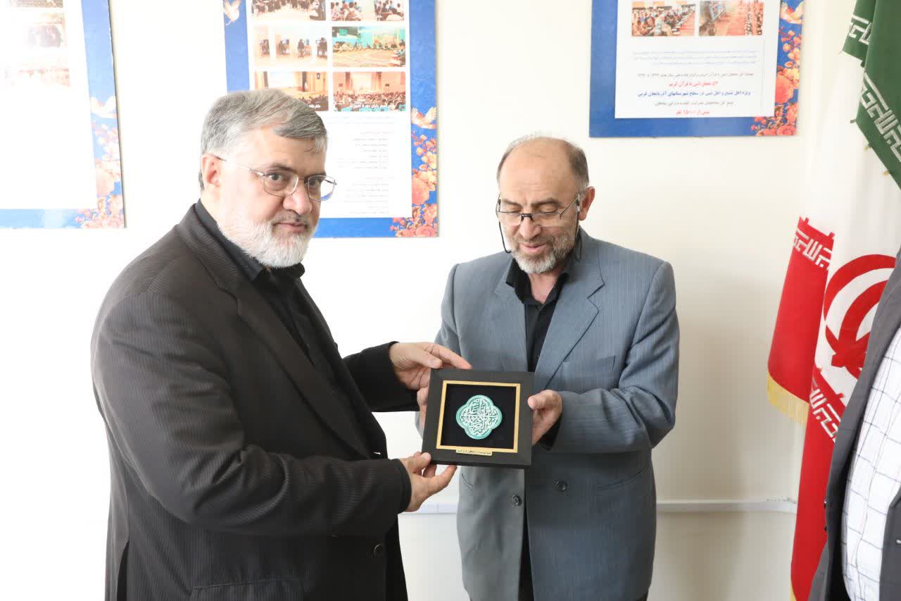 آلبوم تصویری / بازدید استاندار آذربایجانغربی از موسسه دارالحافظین ارومیه