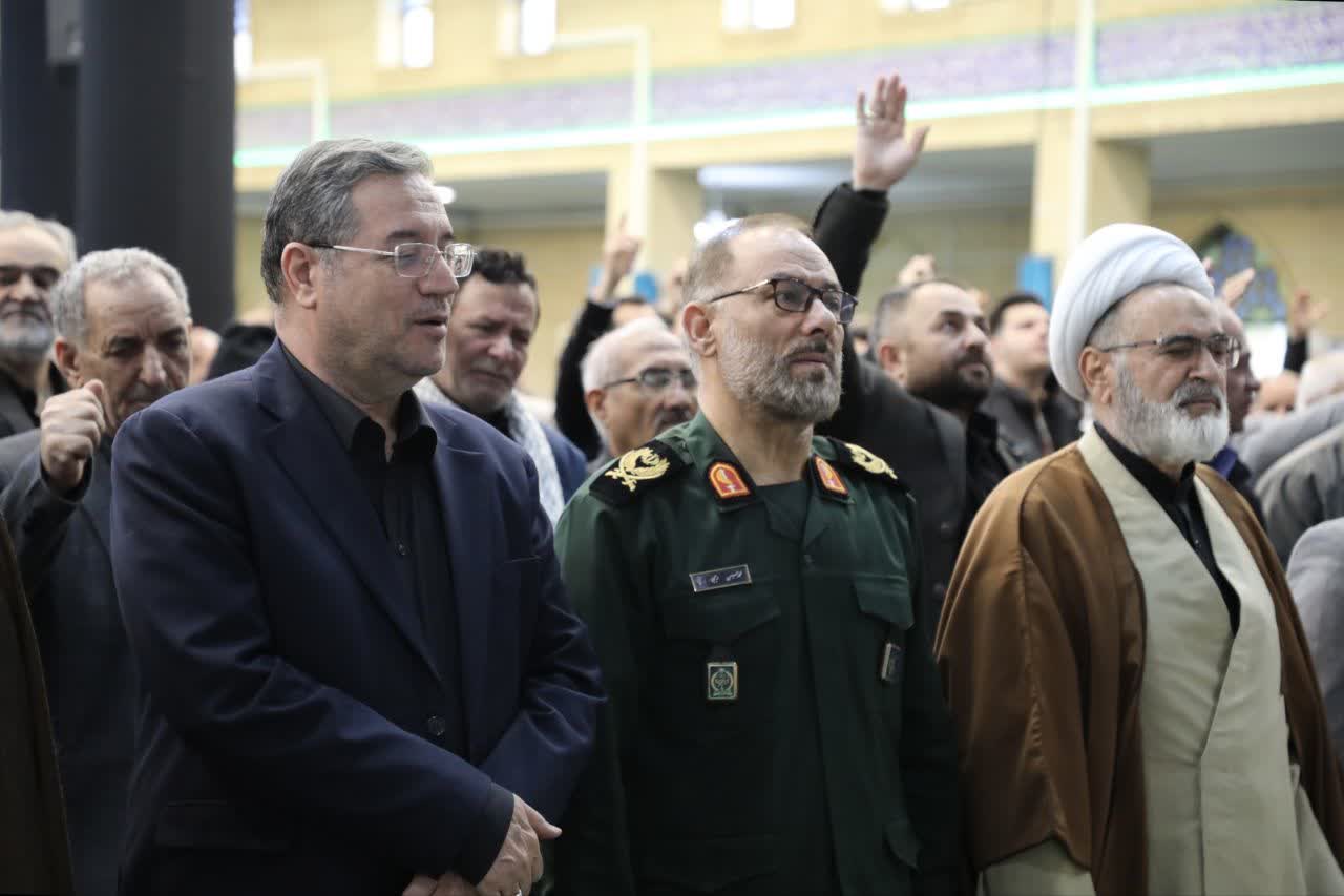 برگزاری آیین عبادی و سیاسی نماز جمعه ارومیه + تصاویر