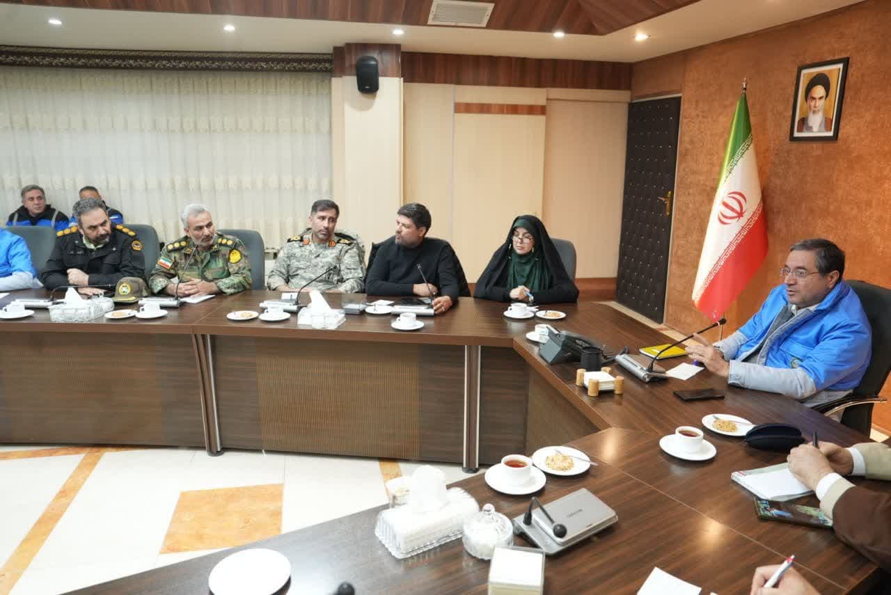 برگزاری جلسه شورای هماهنگی مدیریت بحران آذربایجانغربی + تصاویر