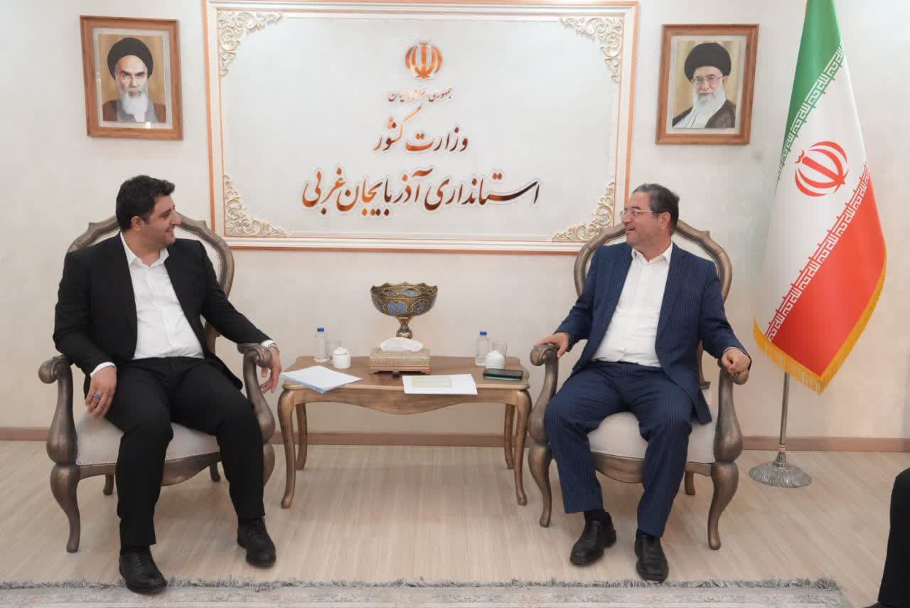 دیدار معاون نظارتی بانک مرکزی با استاندار آذربایجانغربی + تصاویر