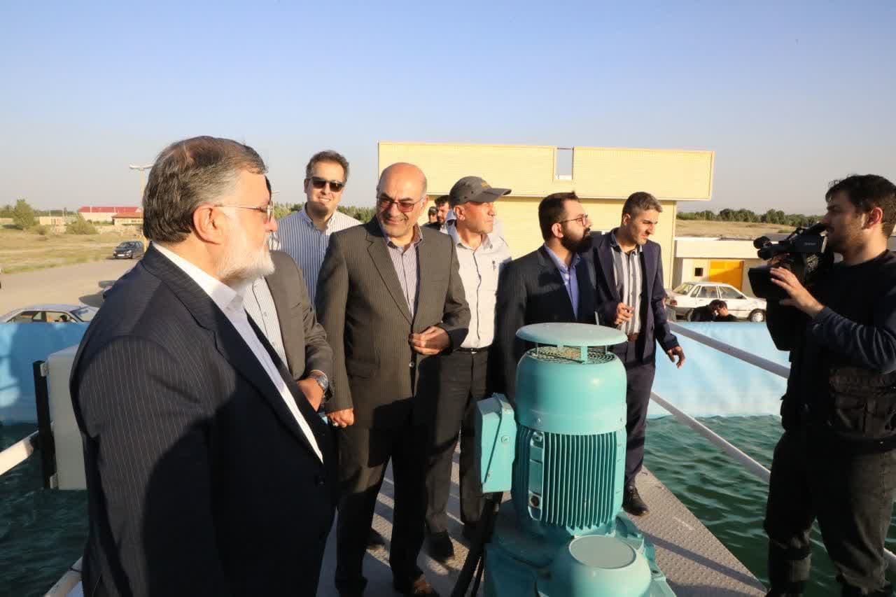 آلبوم تصویری / بازدید دبیر کارگروه ملى نجات دریاچه ارومیه از مراحل پایانی اجرای مدول 3 تصفیه خانه ارومیه