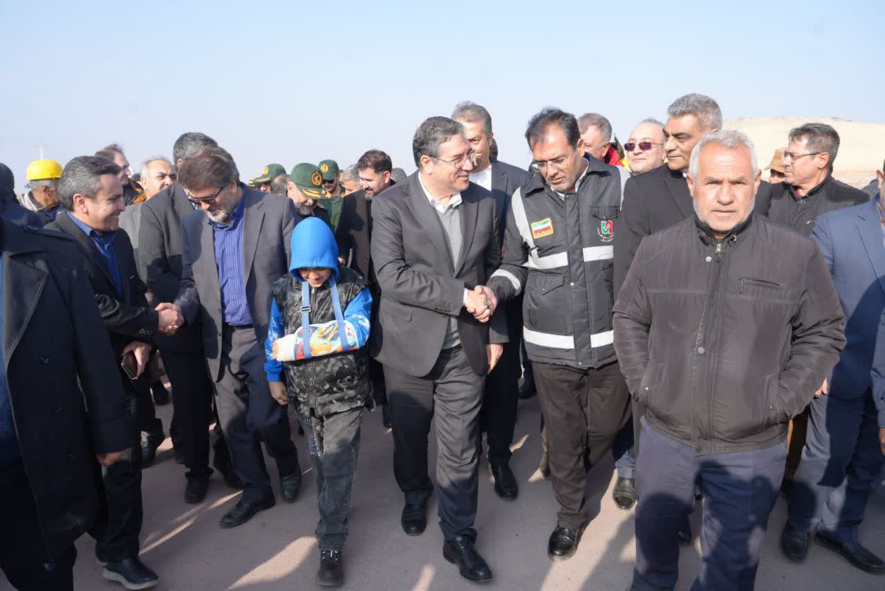 برگزاری آیین آغاز عملیات اجرایی طرح گازرسانی به روستاهای بخش نختالو شهرستان باروق + تصاویر