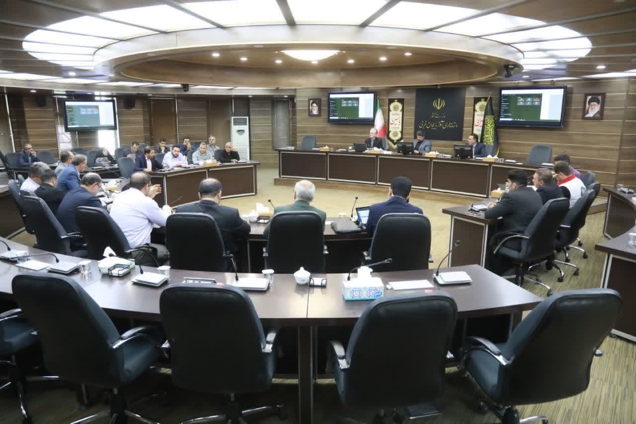 برگزاری جلسه شورای فنی آذربایجانغربی + تصاویر