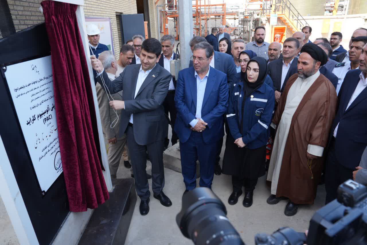 آلبوم تصویری / بهرهبرداری از طرح توسعه پتروشیمی ارومیه