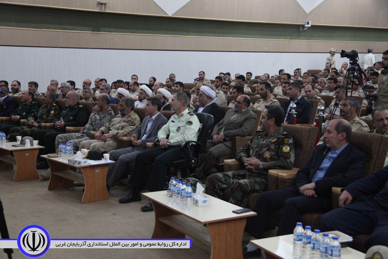 فرمانده مرزبانی آذربایجان غربی معارفه شد