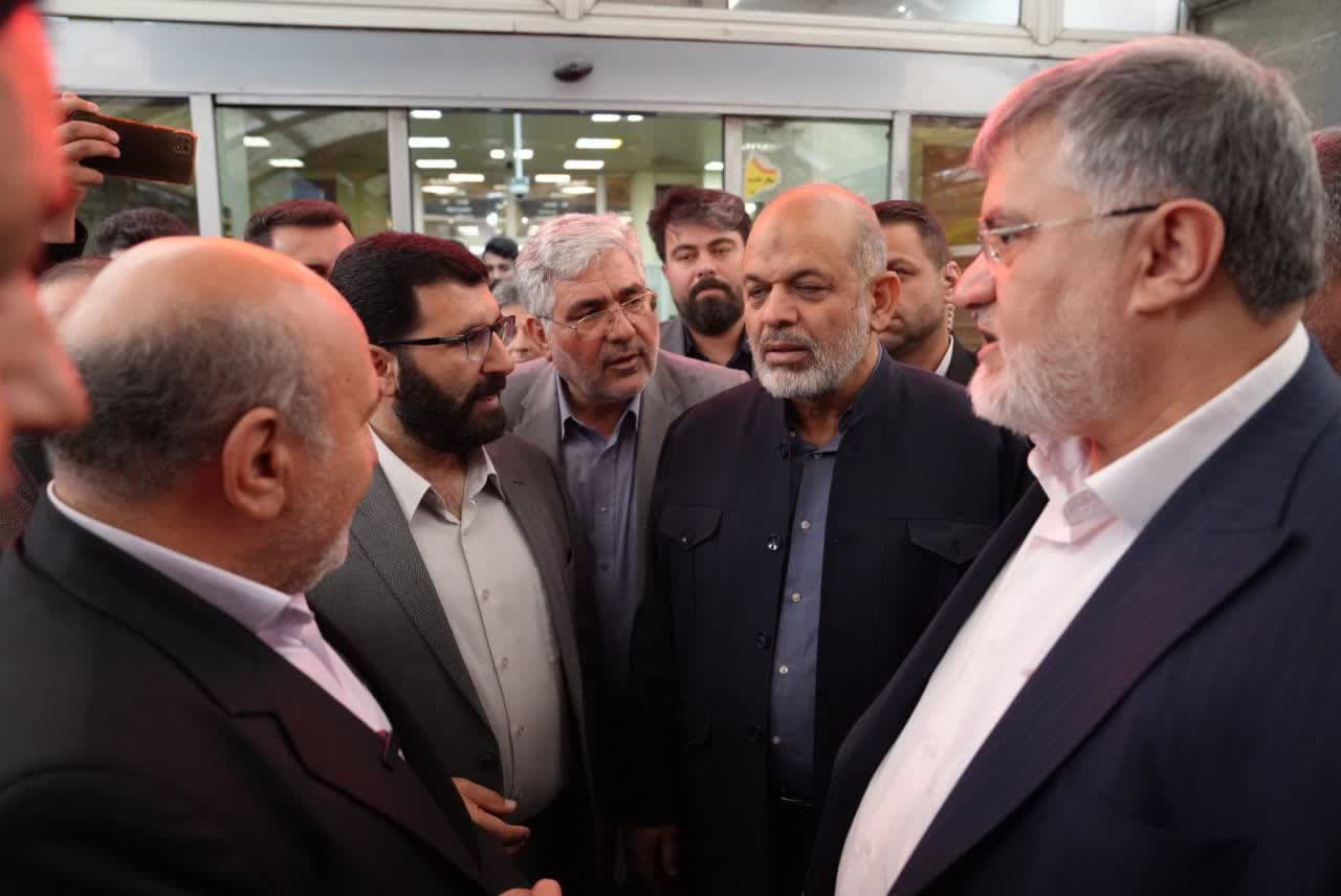آلبوم تصویری / بازدید وزیر کشور از پایانه مرزی بازرگان