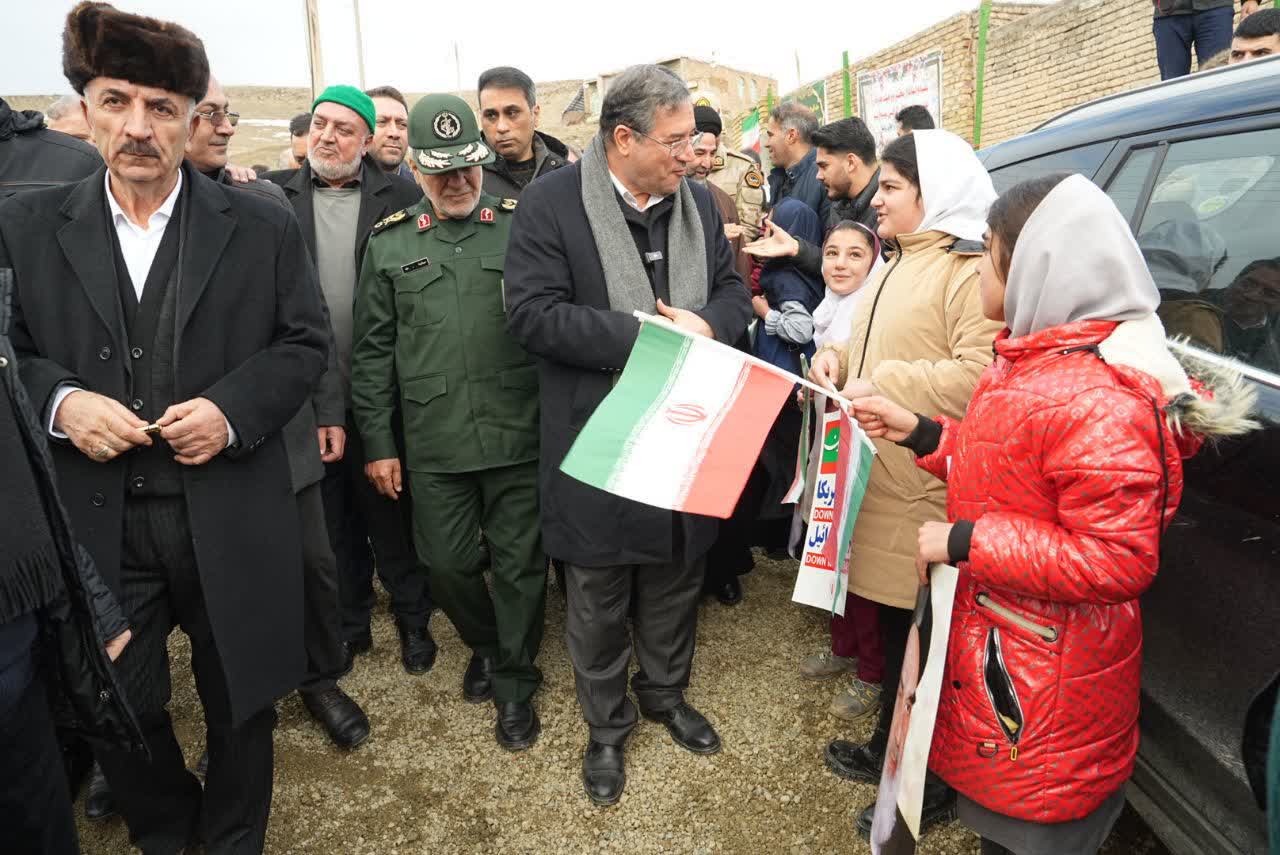 برگزاری آیین افتتاح پروژه گازرسانی روستای زنگکان شهرستان ارومیه + تصاویر