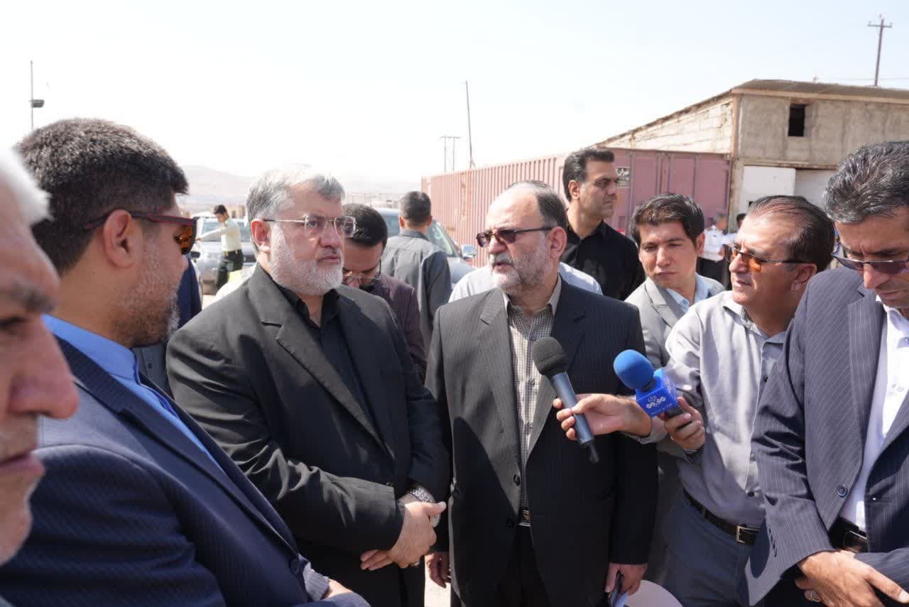 بازدید استاندار آذربایجانغربی از روند احداث بیمارستان 350 تختخوابی مهاباد + تصاویر