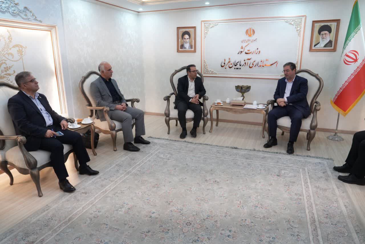 دیدار معاون فناوری و نوآوری وزیر علوم با استاندار آذربایجانغربی + تصاویر