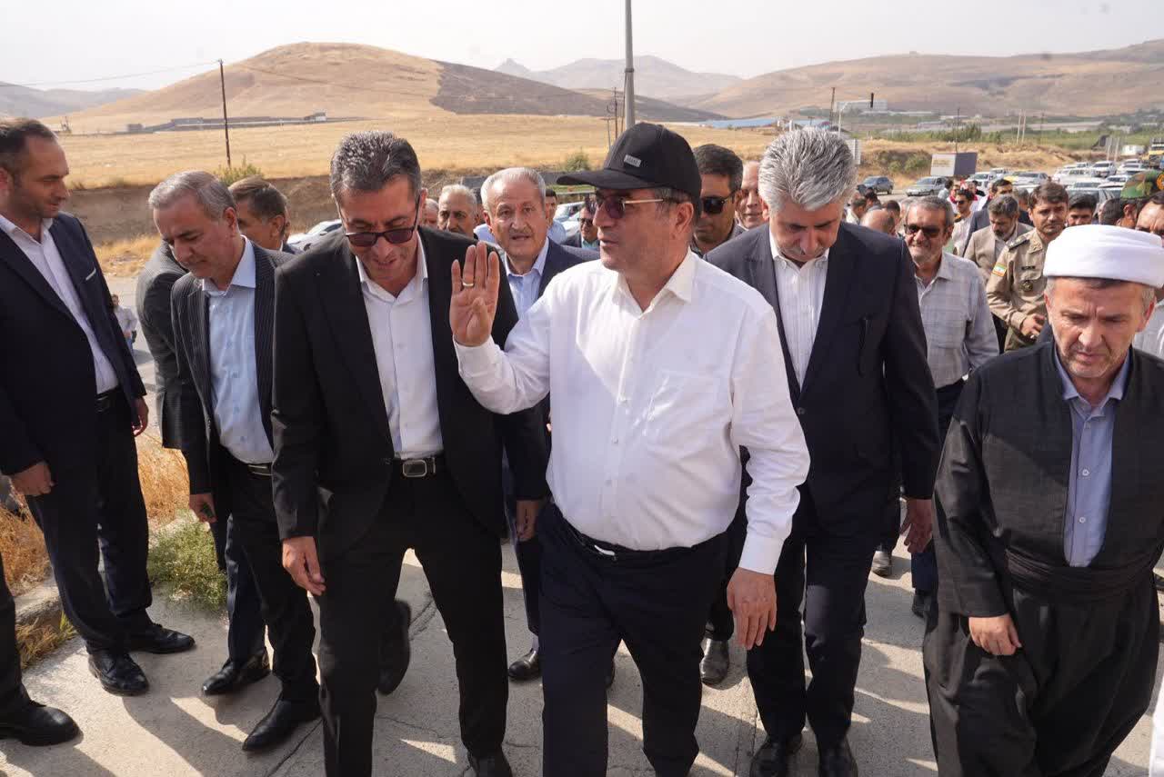 سفر استاندار آذربایجانغربی به شهرستان مهاباد + تصاویر