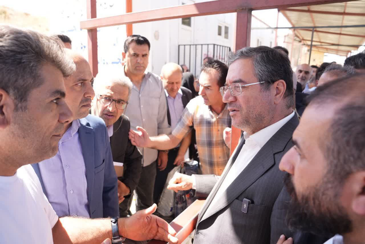 بازدید استاندار آذربایجانغربی از مرز کیله سردشت + تصاویر