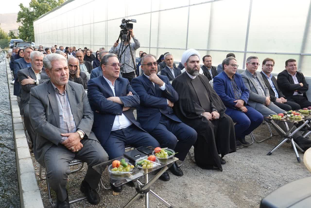 افتتاح گلخانه هیدروپونیک باراندوز ارومیه با سرمایهگذاری 60 میلیارد تومانی + تصاویر