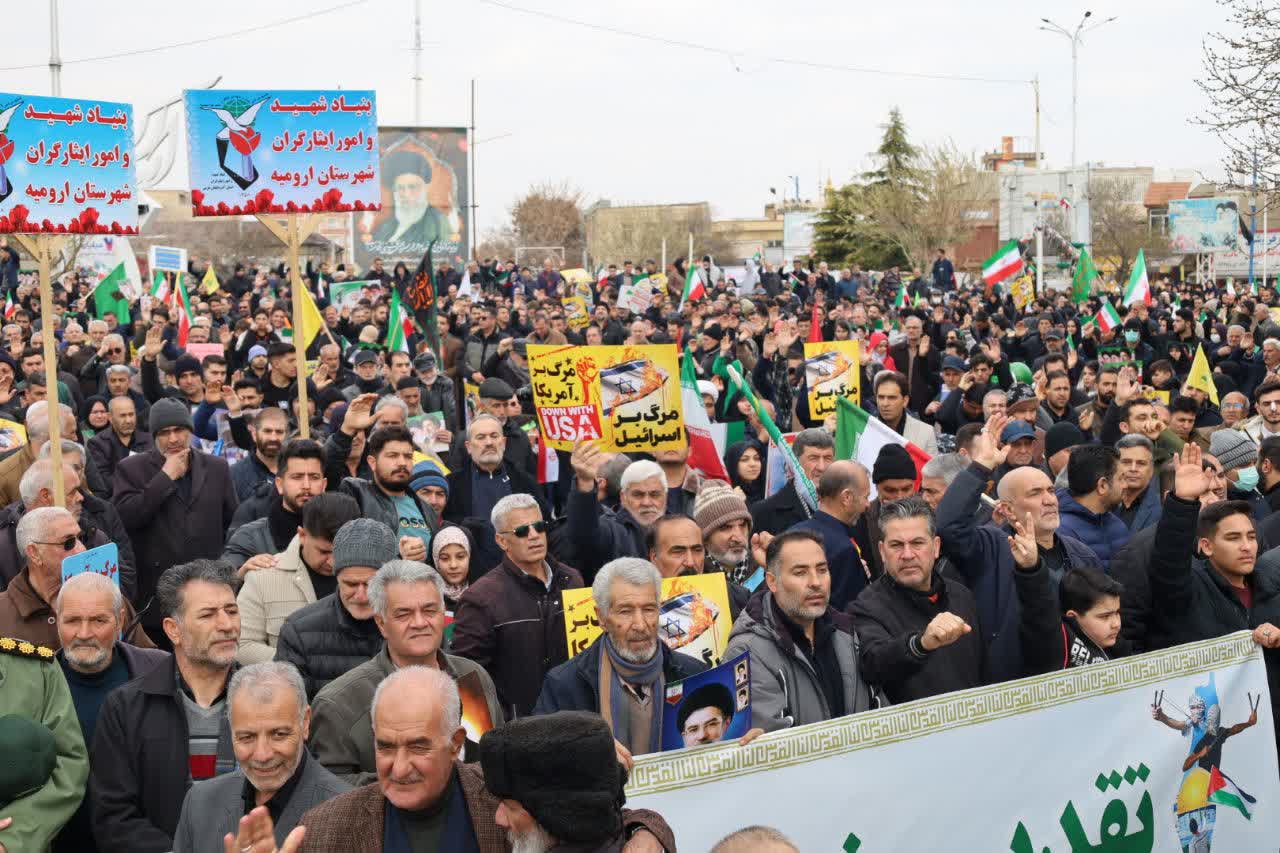 برگزاری راهپیمایی روز جهانی قدس در ارومیه + تصاویر