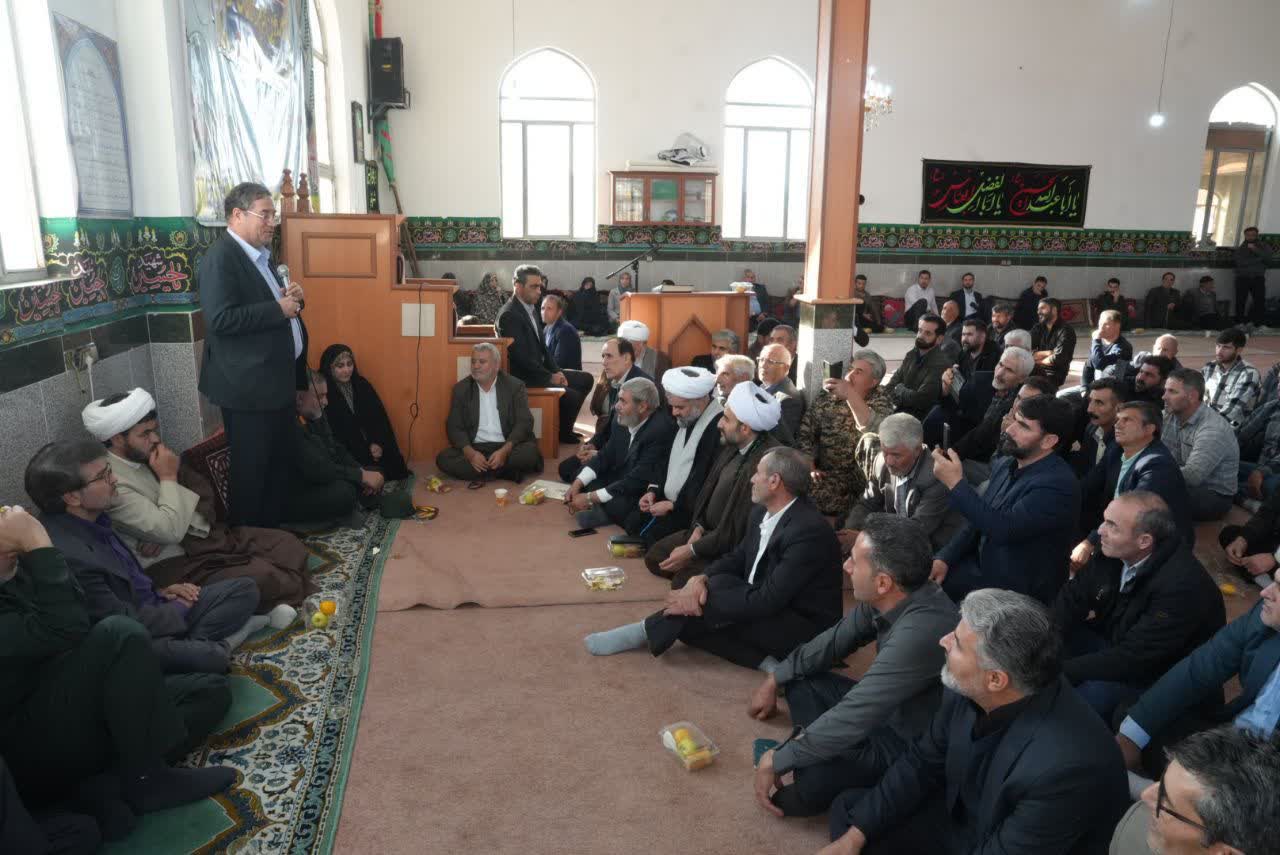 برگزاری آیین کلنگزنی ساخت مدرسه 10 کلاسه در بخش نختالو شهرستان باروق + تصاویر