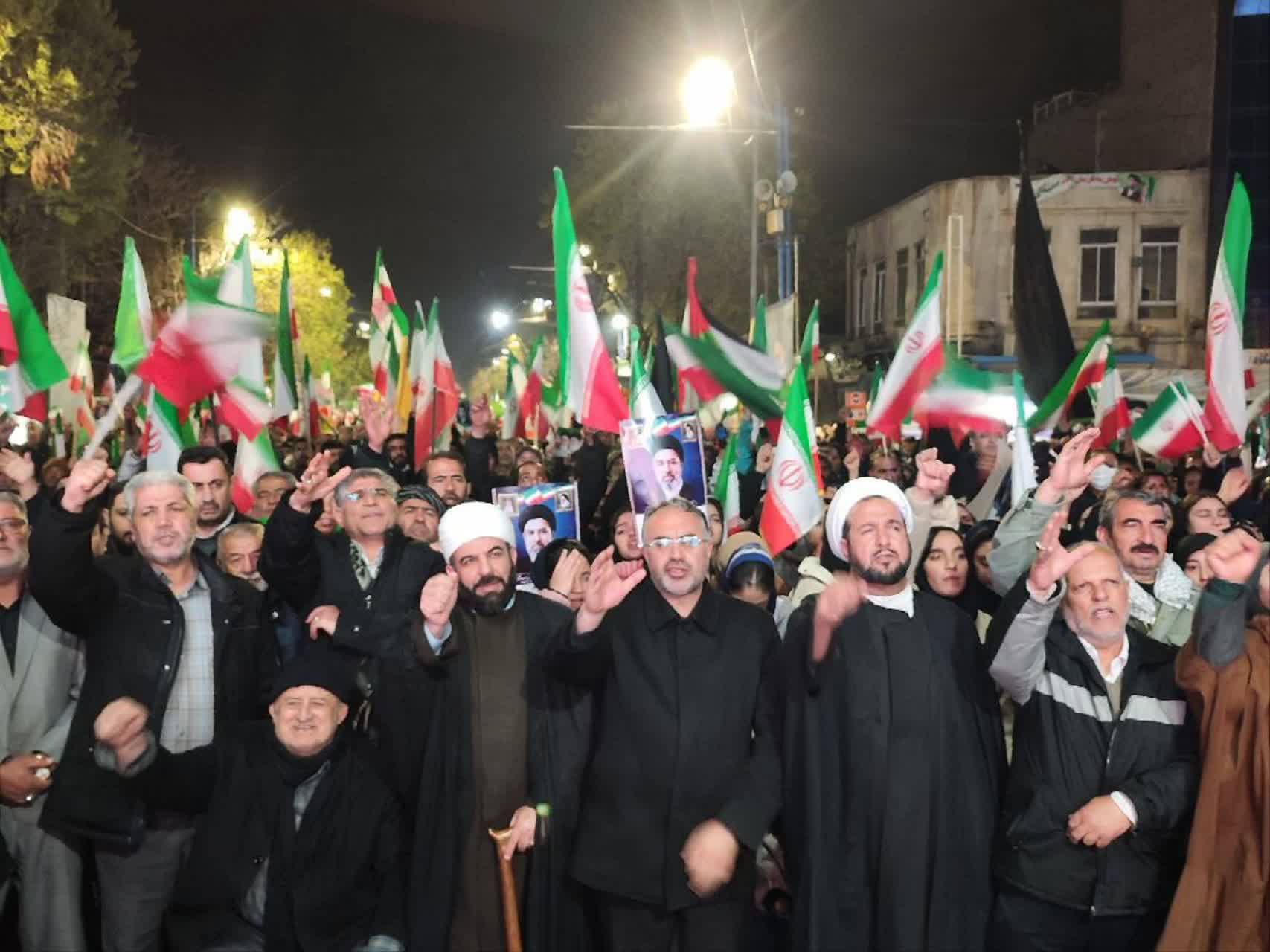 اجتماع مردم غیور ارومیه تبلور انسجام اجتماعی و غیرت ملی + تصاویر