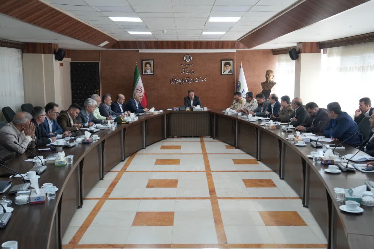 برگزاری جلسه شورای ساماندهی مبادلات مرزی آذربایجانغربی + تصاویر