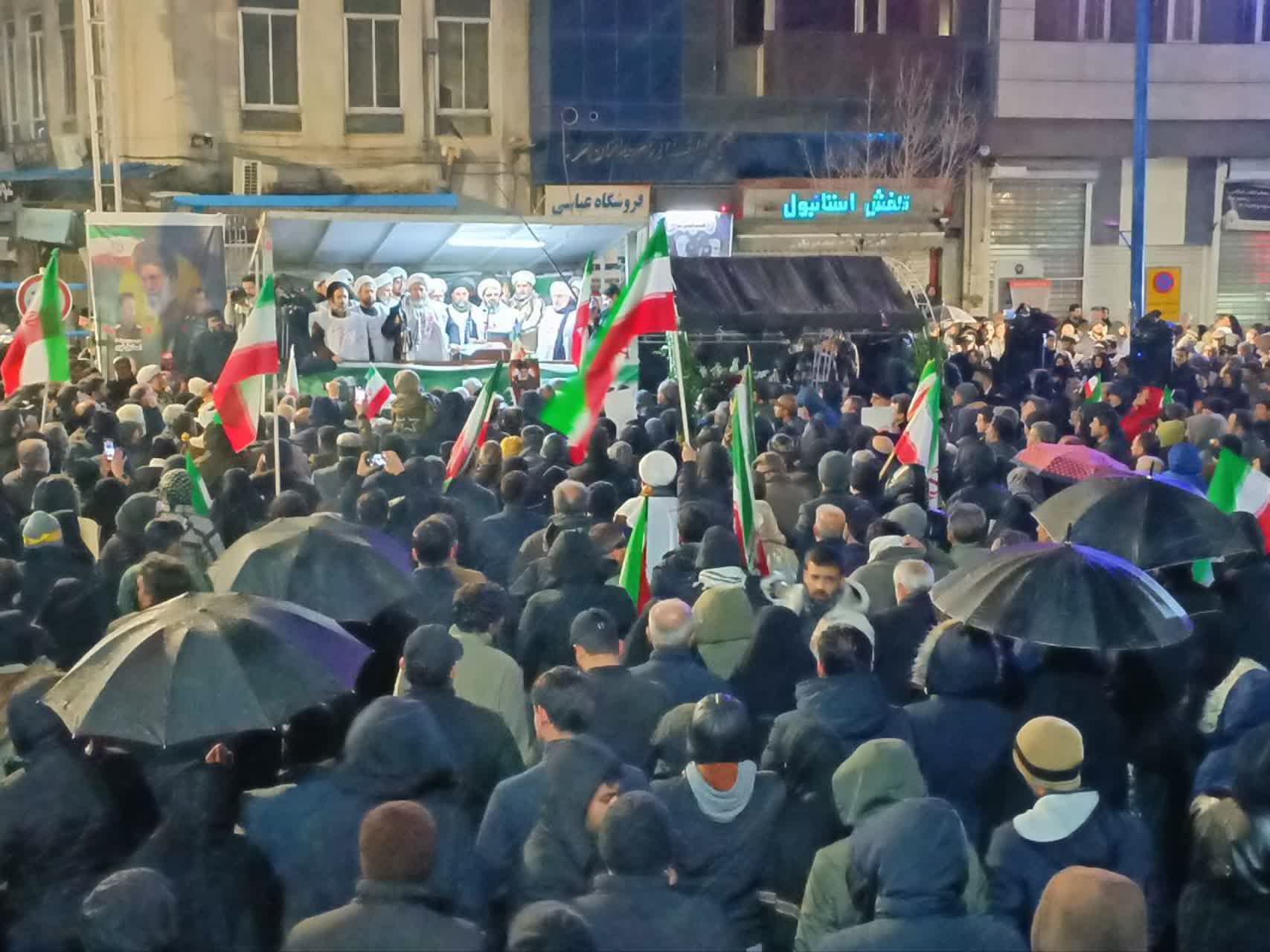 برگزاری آیین شهادت حضرت امام خامنه‌ای در ارومیه + تصاویر