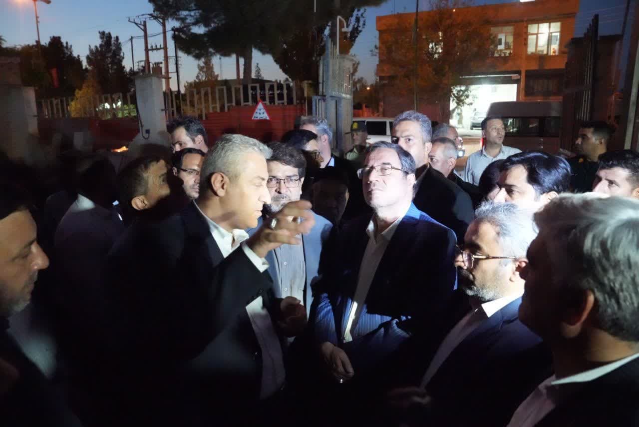 بازدید استاندار آذربایجان‌غربی از مجتمع اداری شهرستان چهاربرج + تصاویر