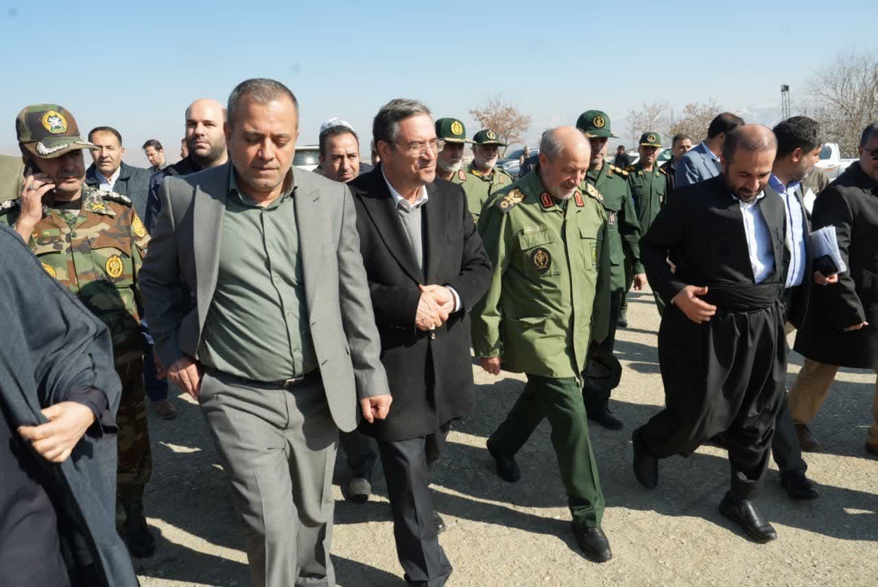استاندار آذربایجانغربی وارد شهرستان پیرانشهر شد + تصاویر