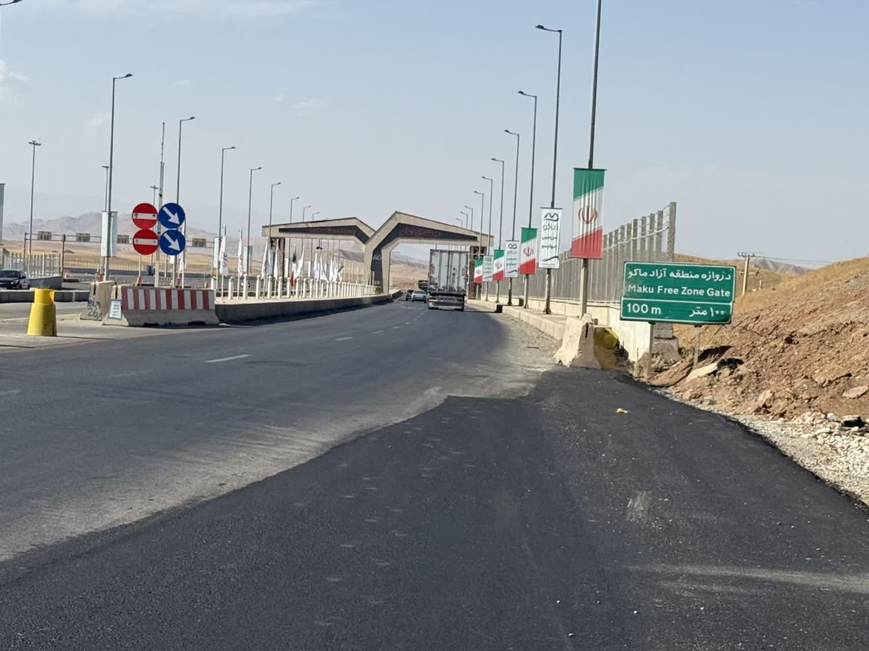 بازدید استاندار آذربایجانغربی از روند عملیات اجرایی قطعه چهارم محور سهراهی ایواوغلی تا گیت ورودی منطقه آزاد ماکو