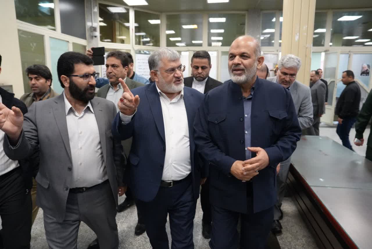 آلبوم تصویری / بازدید وزیر کشور از پایانه مرزی بازرگان