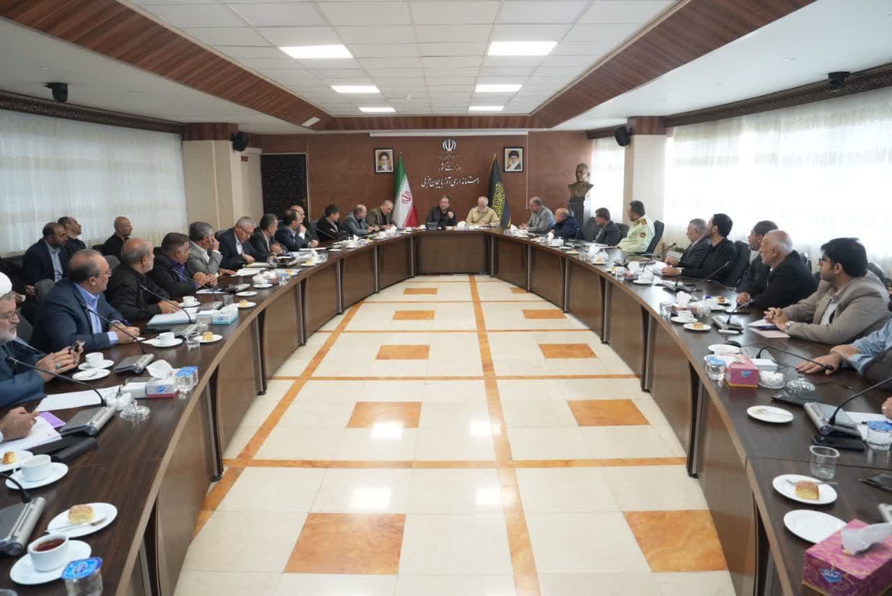 برگزاری جلسه ستاد اربعین آذربایجانغربی + تصاویر