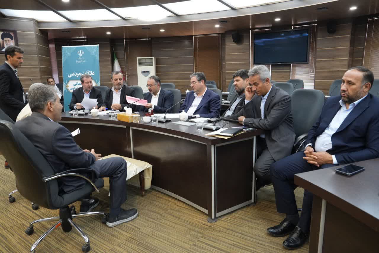 برگزاری ملاقات مردمی استاندار آذربایجانغربی + تصاویر