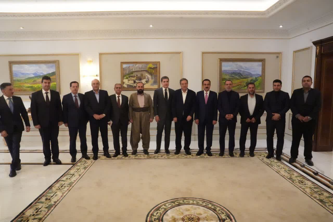 دیدار استاندار آذربایجانغربی با رئیس اقلیم کردستان عراق + تصاویر