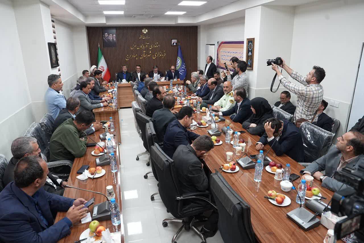 ساختمان فرمانداری و مجتمع اداری شهرستان چهاربرج به بهرهبرداری رسید + تصاویر