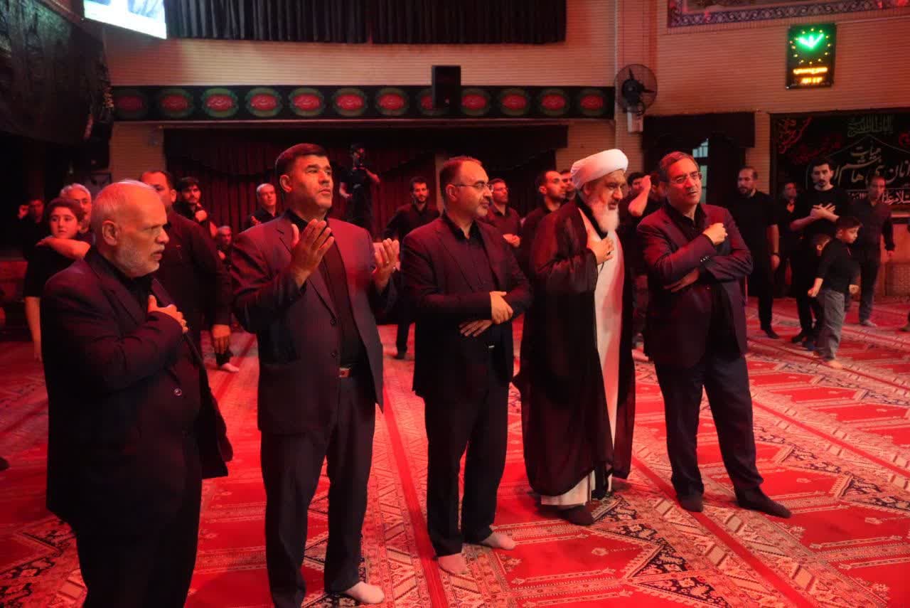 برگزاری آیین عزاداری شبهای محرم و شهادت اباعبدالله الحسین (ع) در حسینیه اعظم علی بن موسی الرضا (ع) ارومیه