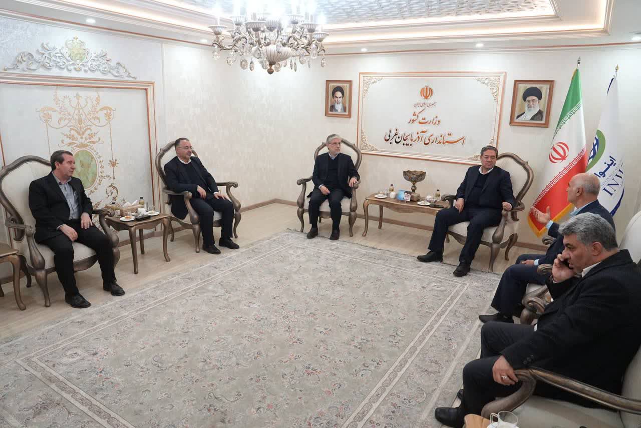 برگزاری نشست مشترک وزیر علوم و استاندار آذربایجان‌غربی + تصاویر