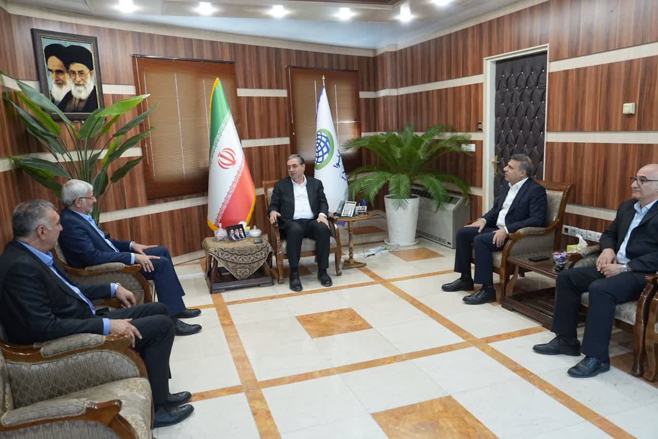 دیدار مدیر هماهنگی امور گازرسانی شرکت ملی گاز ایران با استاندار آذربایجانغربی + تصاویر