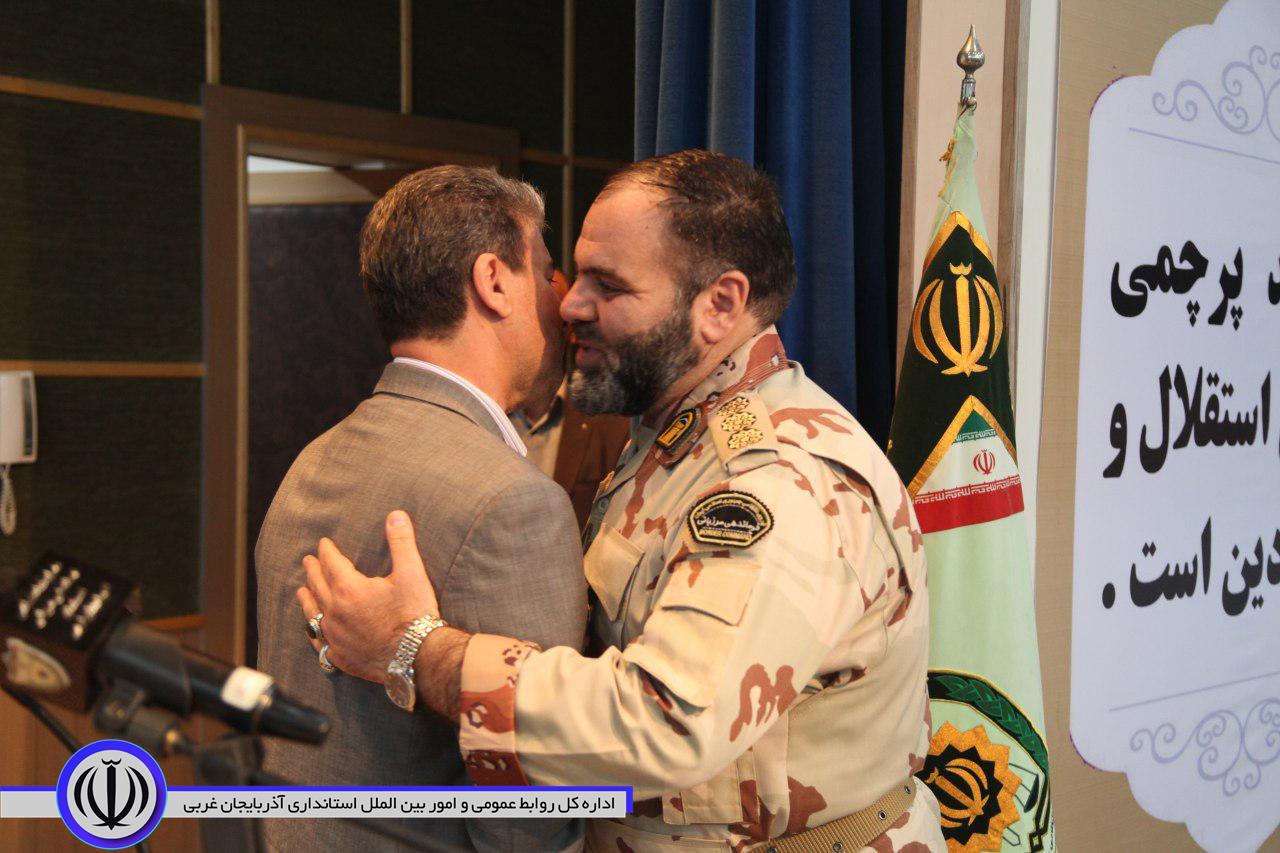 فرمانده مرزبانی آذربایجان غربی معارفه شد