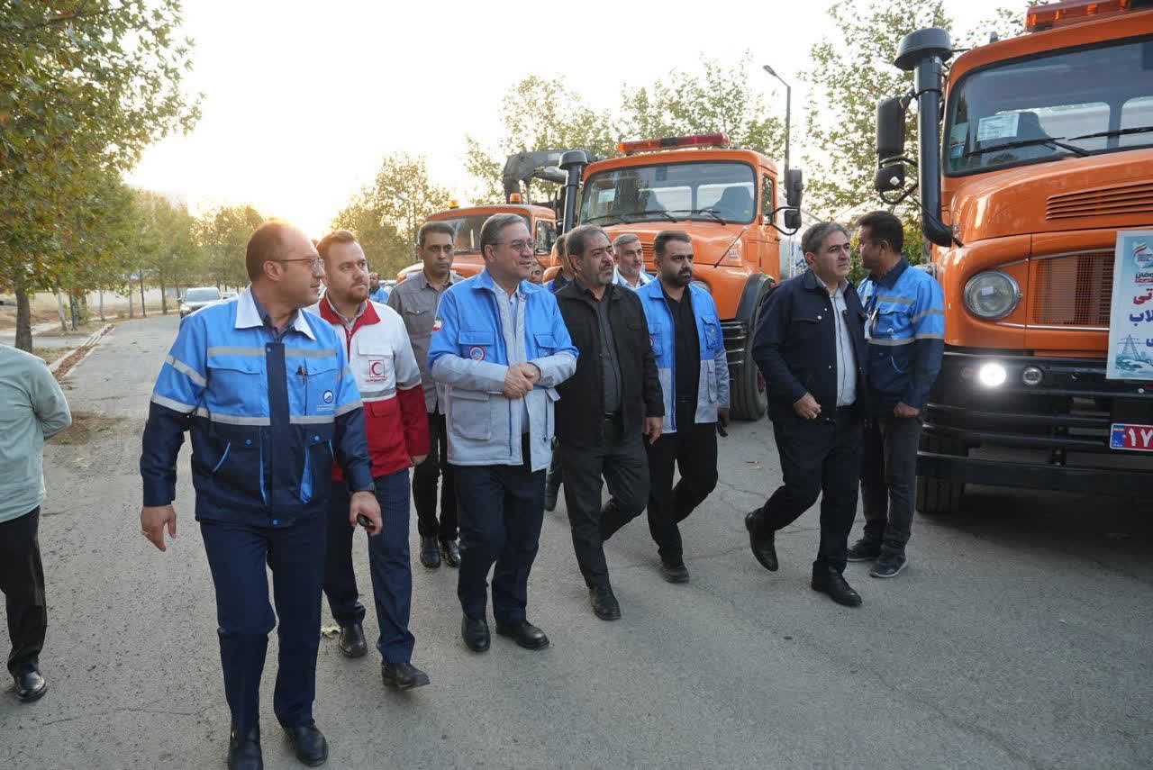24 تیم عملیاتی برای تداوم خدمت به میدان آمدند