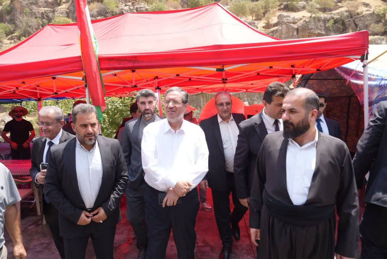 بازدید استاندار آذربایجانغربی از کانیماران عراق + تصاویر