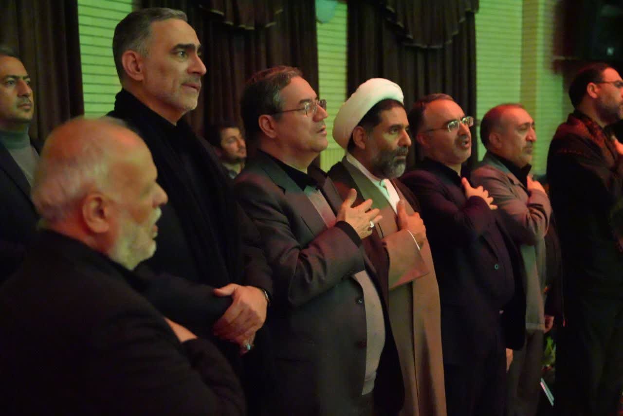 حضور استاندار آذربایجانغربی در آیین سوگواری شهادت حضرت فاطمه زهرا (س) + تصاویر