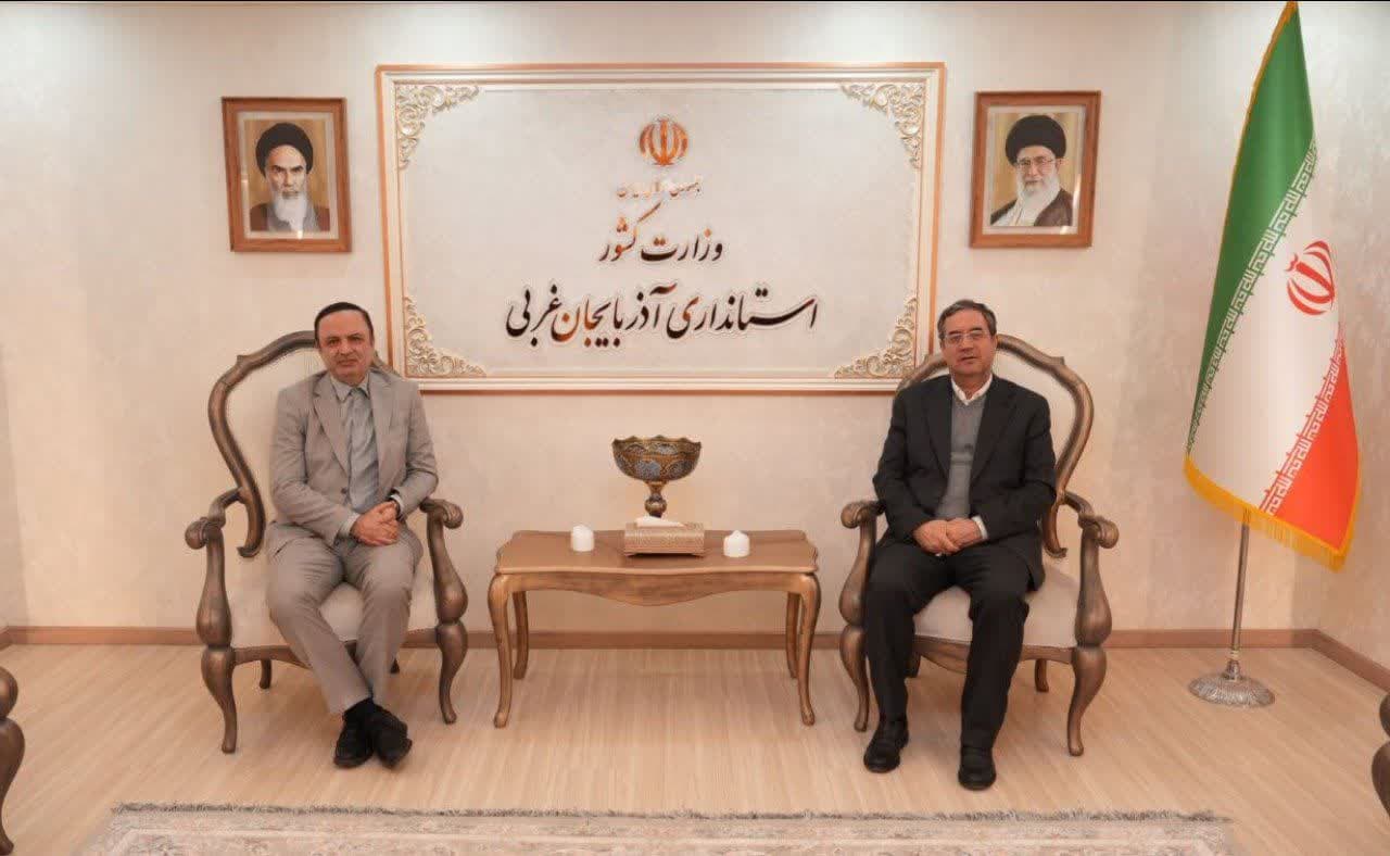 برگزاری نشست مشترک دبیر شورایعالی مناطق آزاد تجاری، صنعتی و ویژه اقتصادی کشور با استاندار آذربایجانغربی + تصاویر