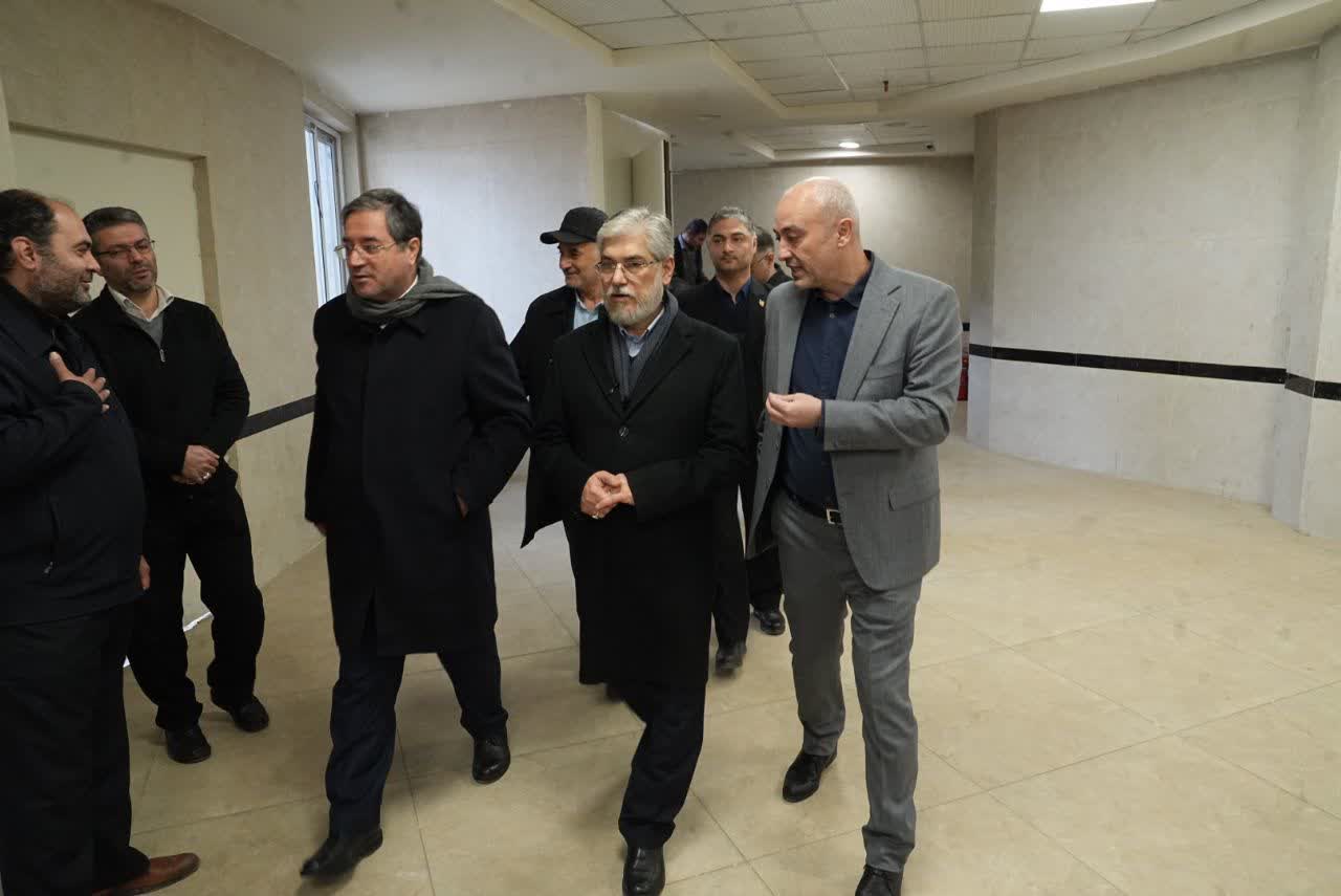 بازدید وزیر علوم و استاندار آذربایجان‌غربی از پروژه توسعه دانشگاه صنعتی ارومیه + تصاویر