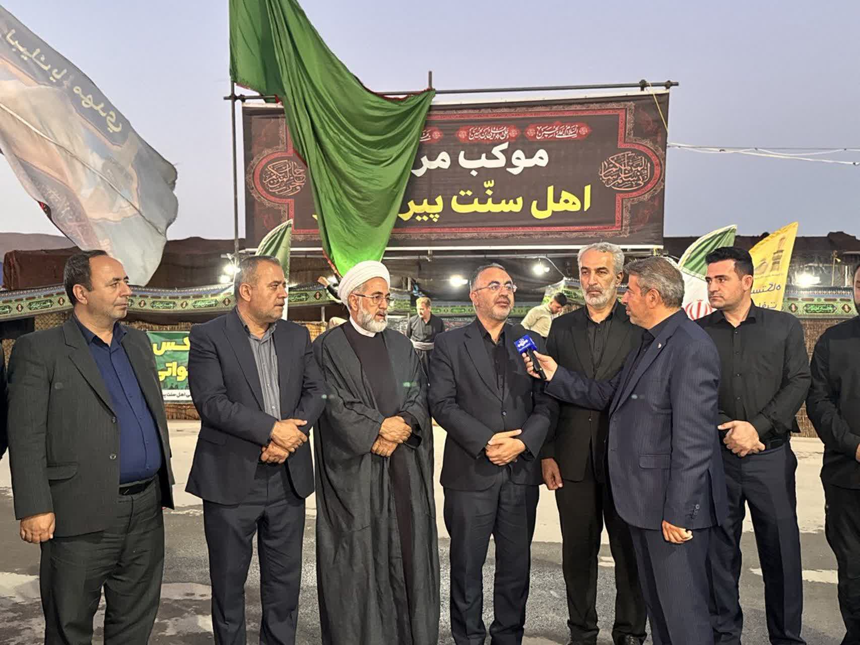 نمایش وحدت و همدلی در میزبانی از زائران اربعین در مرز تمرچین + تصاویر