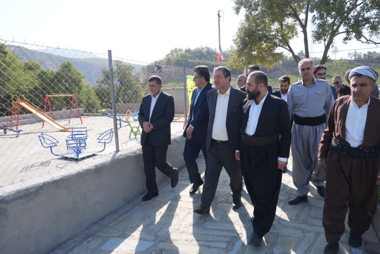 آغاز سفر استاندار آذربایجانغربی به شهرستان میرآباد + تصاویر