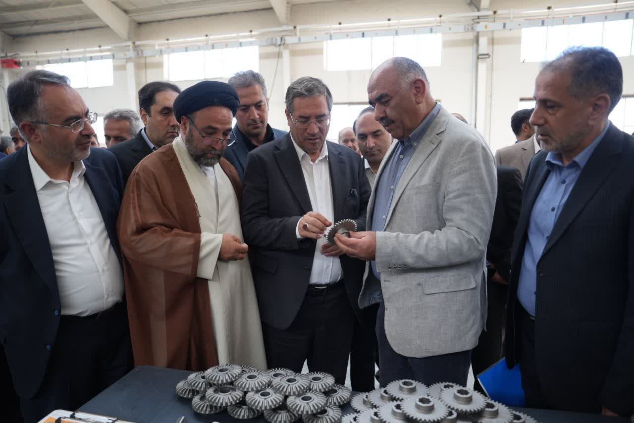 افتتاح واحد تولیدی ترمزسازان آذر اسپوتا در ارومیه + تصاویر