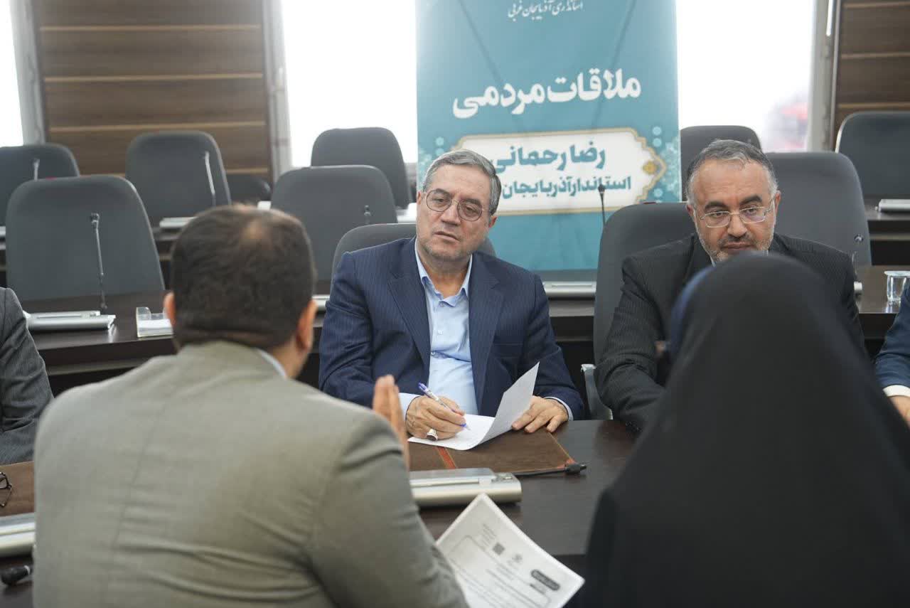 استاندار آذربایجانغربی پای کار مطالبات مردم + تصاویر