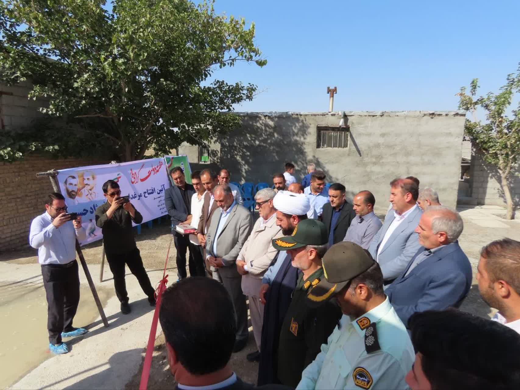 افتتاح مرغداری 30 هزار قطعهای شهرستان چایپاره + تصاویر