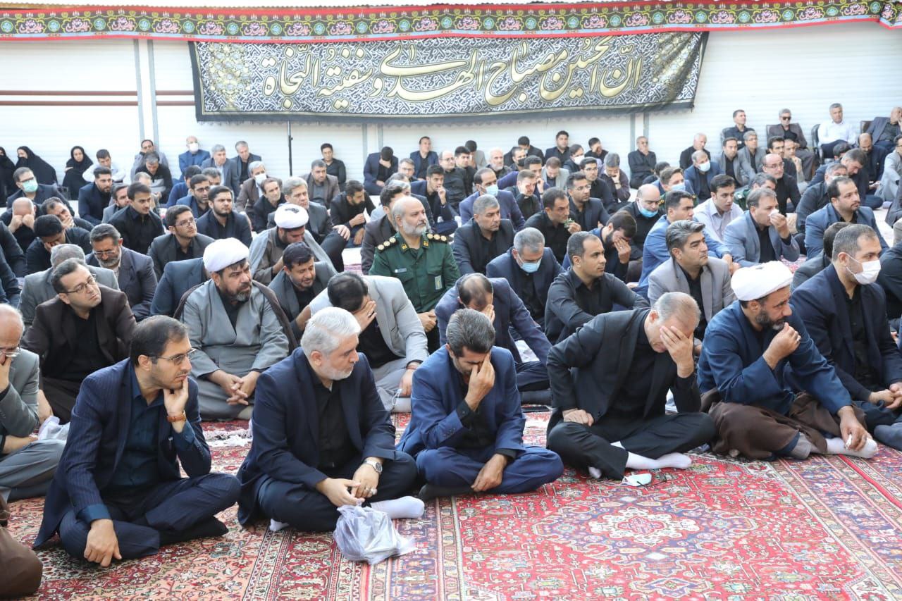 آلبوم تصویری / برگزاری آیین عزاداری شهادت حضرت اباعبدالله الحسین در دادگستری آذربایجانغربی