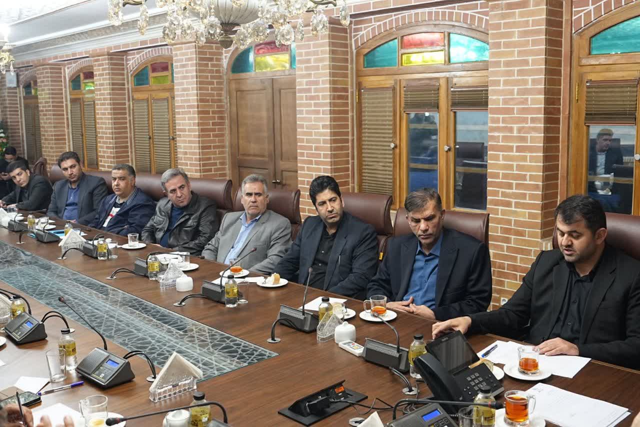 دیدار شهردار و مدیران شهرداری ارومیه با استاندار آذربایجان‌غربی + تصاویر